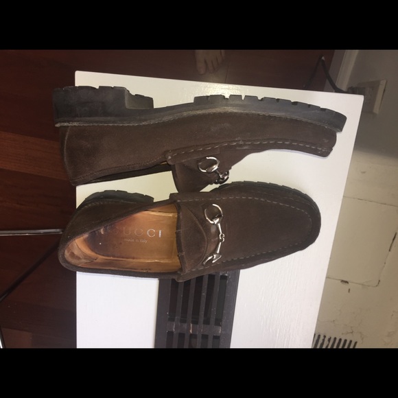 mens gucci lug sole loafers